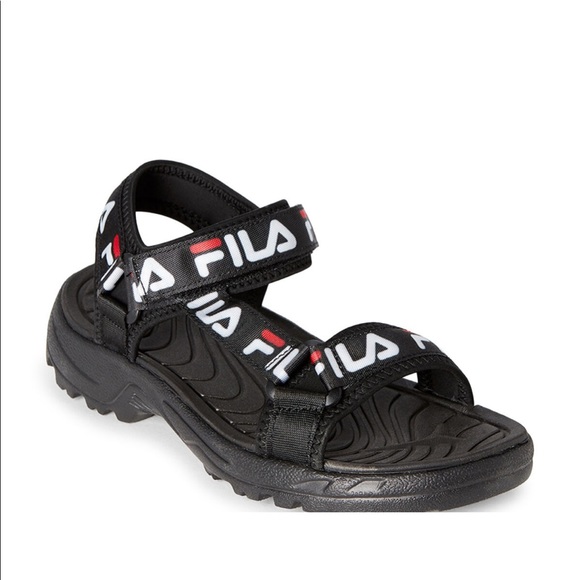 fila strap sandals